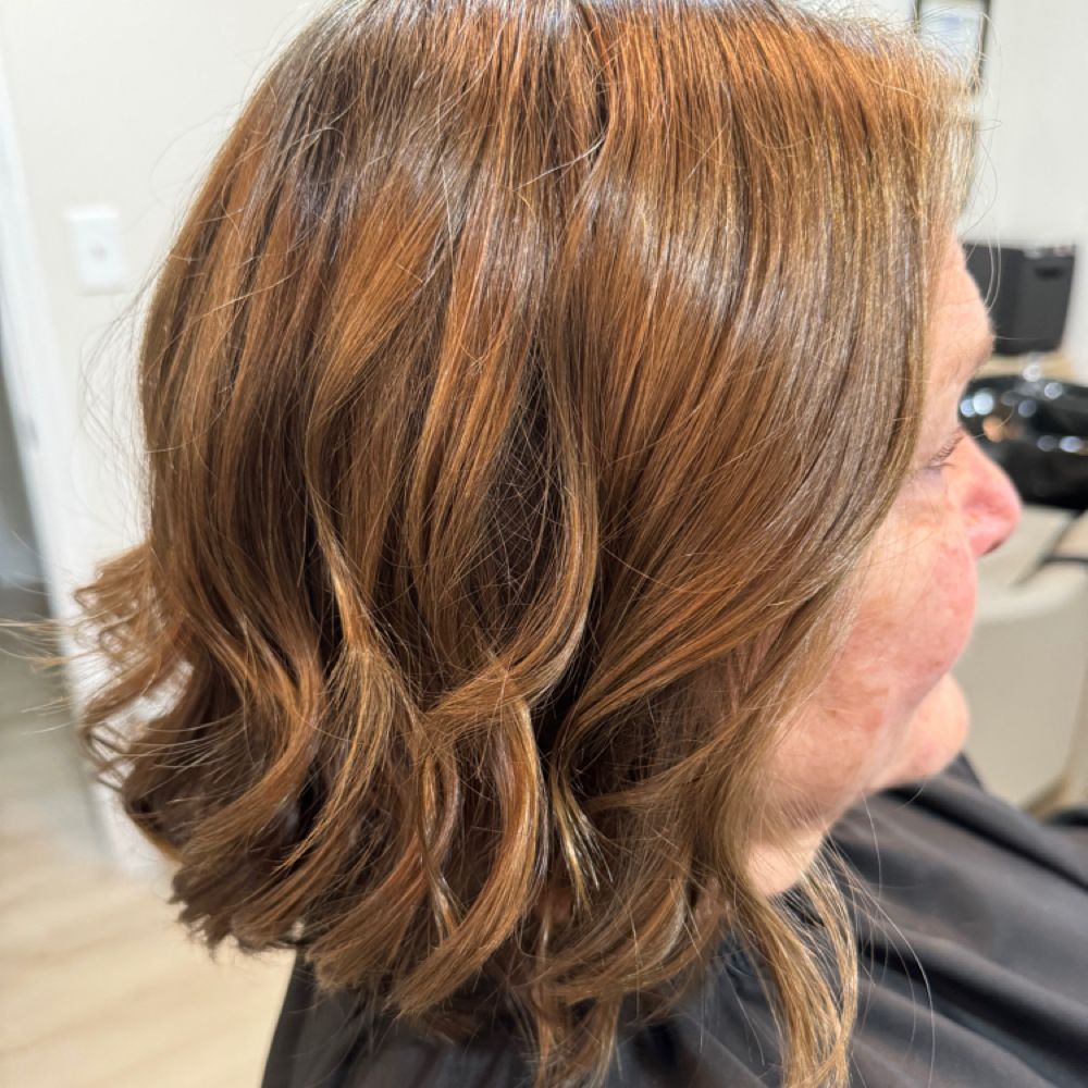 Hair work by Evolve Hair Studio